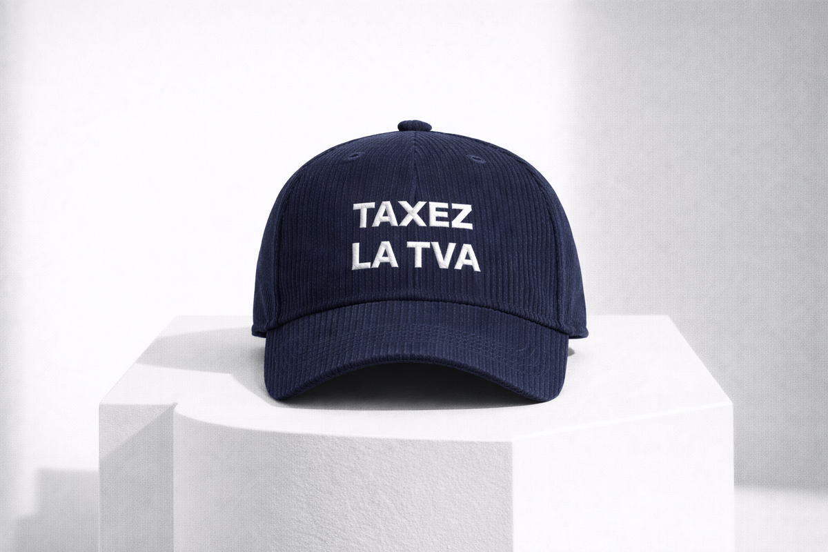Casquette - Taxez la TVA