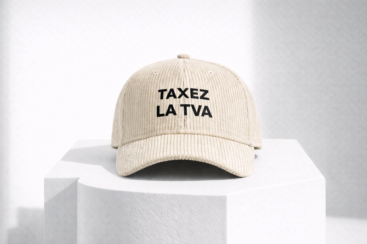 Casquette - Taxez la TVA
